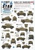 Star Decals 35-C1427 Early IDF markings # 1. Israeli armoured cars and AFVs in 1948-49. Daimler AC Mk 2, Humber AC Mk IV, Humber LRC, Marmon-Herrington Mk IVF, M3 White Scout Car, Humber SC, CMP C15TA. 1/35